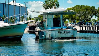 Black Point Marina Loses its last Shrimp Boats No Commentary [upl. by Nnyltiac378]