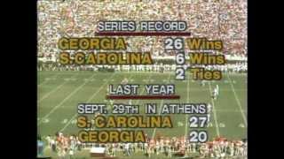 4 Georgia vs 14 South Carolina 1980 [upl. by Mikel]