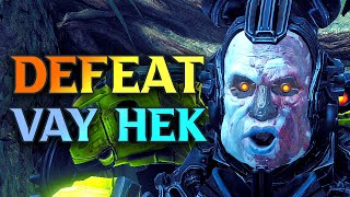 how to Defeat VAY HEK at ORO on EARTH  Warframe Beginners Guide [upl. by Leis]