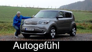 Kia Soul EV FULL REVIEW test driven 27 kWh  Autogefühl [upl. by Saticilef]