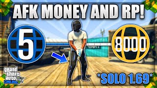 SOLO BEST AFK MONEY amp RP METHOD IN GTA 5 ONLINE 169 GTA Make MILLIONS While AFK XBOXPS4PS5PC [upl. by Nodnab824]