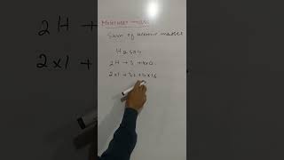 molecular mass of H2SO4 [upl. by Afira]