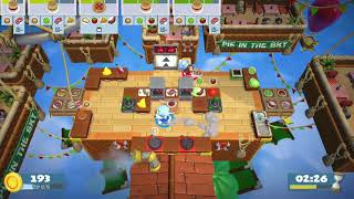 Overcooked 2 Level 64 2 Players 3 Stars [upl. by Lairbag]