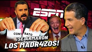 ¡LO MANDA A CHSM ALARCÓN LOGRA QUE CORRAN A ÁLVARO MORALES DE ESPN [upl. by Eselahc]