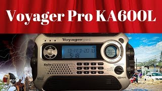 Kaito Voyager Pro KA600L AM FM WB Shortwave LW Portable Radio Review [upl. by Wald]