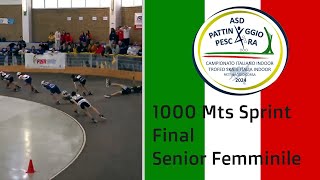 1000 Mts Sprint Senior Femminile Final [upl. by Kelsy]