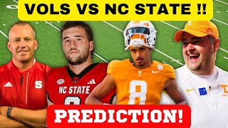 VOLS VS NC STATE FOOTBALL TENNESSEE FOOTBALL NC WOLFPACK VOLS FOOTBALL SEC FOOTBALLACC FOOTBALL [upl. by Denby]