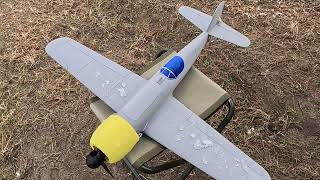 IAR 80 3d printed  a short story with a crash and the loss of 2 propellers [upl. by Melania]