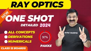 RAY OPTICS OneShot 💥NCERT Class 12 Physics Chap 9 One shot Subscribe ArvindAcademy [upl. by Lessard894]