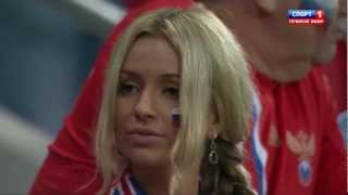 Российская болельщица Эля Няшка на EURO2012 Full HD 1080 [upl. by Allertse]