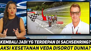 KEMBALI SUKSES JADI YG TERDEPAN DI SACHSENRING AKSI KESETANAN VEDA EGA PRATAMA DISOROT DUNIA [upl. by Emlynn]