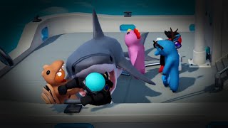 Shark Bait  Gang Beasts 2 [upl. by Nahtad]