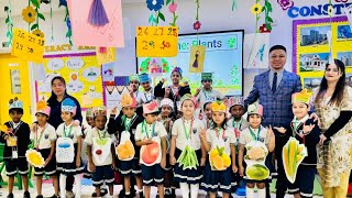 Farmers Plant the seed  english action rhythm for kindergarten kids KG assembly 🥰 [upl. by Milstone]