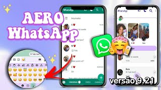 MELHOR WHATSAPP AERO ATUALIZADO 2022 COM MUITAS FUNÃ‡Ã•ES ðŸ¤© MELHOR QUE O GB [upl. by Earej]