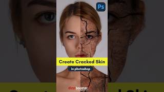 Create Cracked skin effect in Photoshopphotoshop tutorial [upl. by Hali741]