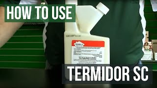 How To Use Termidor SC Termiticide and Ant Killer [upl. by Pavkovic]