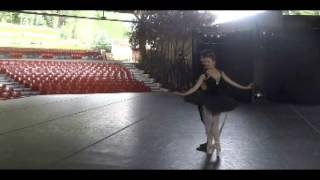 Isabella Boylston and Zachary Catazaro rehearse Black Swan [upl. by Mandych]