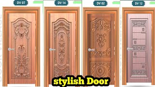 stylish door design ideas  wooden door room design  2025 new wooden door [upl. by Sisile]