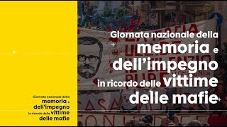 Giornata della memoria e dellimpegno in ricordo delle vittime delle mafie  Calendario civile [upl. by Adleme]