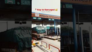 Way to Suryapet 🥰 suryapet suryapeta ytshorts yt youtubeshorts [upl. by Uos]