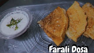 Easy Farali Dosa  फराली डोसा  Divya Ameta [upl. by Ecirtemed]