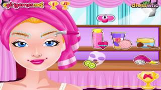 Disney Princess Games Super Barbie Cheerleader [upl. by Iviv]