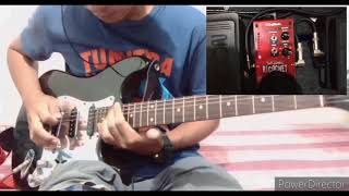 Audioslave  Like a Stone Solo Cover using DigiTech Whammy Ricochet [upl. by Phillipp]