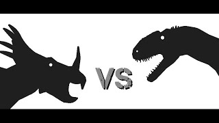 Metriacanthosaurus vs StyracosaurusStick nodes [upl. by Rese16]