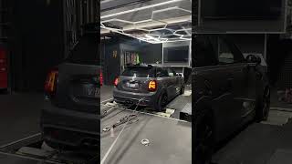 MINI COOPER S 20 B48 ENGINE TUNED ON DYNO TUNINGSERVICE HUIZEN [upl. by Afital]