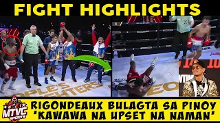 RIGO na UPSET sa PINOY ASTROLABIO vs RIGONDEAUX Fight HIGHLIGHTS [upl. by Abate]