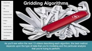 RWM 20 Gridding Algorithms [upl. by Wartow716]