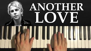 How To Play  Tom Odell  Another Love Piano Tutorial Lesson [upl. by Eitsrik]