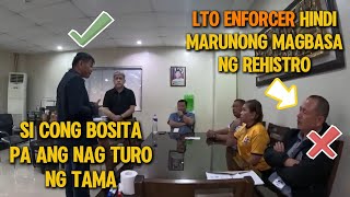 LTO PALO LEYTE ENFORCER DI MARUNONG MAGBASA NG REHISTRO LAKING PERWISYO SA MOTORISTA NAGMULA NG 12K [upl. by Grigson]