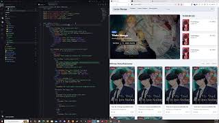 Desarrollando una web de manga [upl. by Yregram]