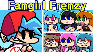 Friday Night Funkin 6 BF VS 6 Sky  Fangirl Frenzy  Cutscenes FNF ModHard 8 Keys [upl. by Leroy221]