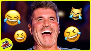 When Simon Cant STOP LAUGHING Funniest BGT Comedians [upl. by Ijok670]