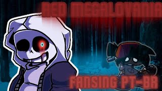 Red Megalovania fansing PTBR FT Writetubefoof [upl. by Nerac]