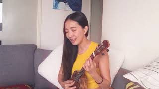 Empty Decorations Kopitiam Theme Song by Chelsia Ng on Ukulele [upl. by Irianat]