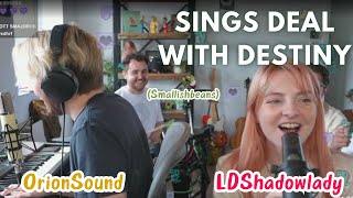 LDShadowlady amp Orionsound sings deal with destiny  Joel on the drums [upl. by Enneirda909]