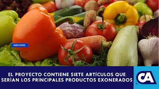 Presentan iniciativa de ley para la eliminación de aranceles a productos de la canasta básica [upl. by Annil]