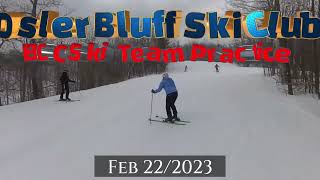 BBC Ski Team at Osler Bluff Ski Club Feb 22 2023 [upl. by Denney]