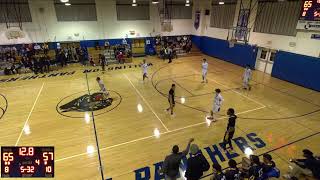 Wallington High School vs Peoples Prep Charter Mens Varsity Basketball [upl. by Nolte]