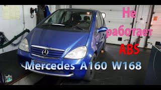 Неисправность датчика ABS C1103  Mercedes W168 Aclass [upl. by Yrogiarc254]