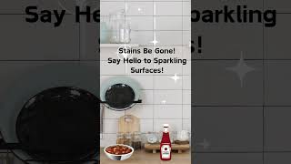 Make grease disappear like Magic 💫 urba stainremover clean kitchen kitchencleaning [upl. by Harlin81]