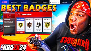 NBA 2K24 Best Badge Tips How to MAX Badge Progression Perks and Multiplers 😱 [upl. by Azaria]