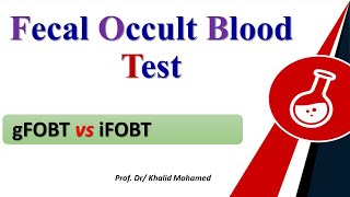 Fecal occult blood test gFOBT vs iFOBT [upl. by Doownil]