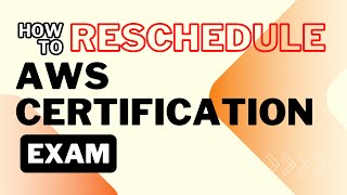 pearsonvue aws certification Exam Rescheduling A Stepbystep Guide [upl. by Melvena562]