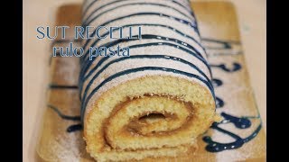 Sut Recelli Rulo Pasta Nasıl Yapılır Caramel roll  Карамельный рулет [upl. by Nodyl]