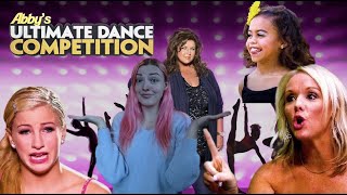 abbys ultimate dance competition goes HARD  reaction pt 1 [upl. by Culosio]