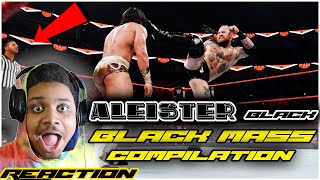 Aleister Black  Black Mass Compilation l aleister black reaction l black mass reaction l wwe [upl. by Atiuqehs]